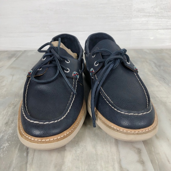 Sebago Smyth Two Eye Oxford Leather Boat Shoes - Picture 5 of 7